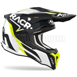 CASCO CROSS MOTO AIROH STRA17 STRYCKER RACR GLOSS | Mototopgun