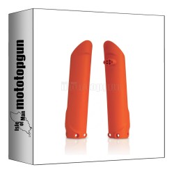 ACERBIS 0017842.010 COUVERCLE DE FOURCHE ORANGE COMPATIBLE AVEC KTM XC-F 250 19/22 | Mototopgun