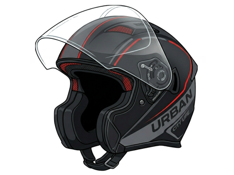 Urban Motorcycle Helmets