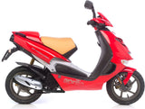 Complete Catalytic Exhaust System With Sound Certification Sito Stainless Steel - Leovince Compatible With Aprilia Sr 50 R Factory Ie Di-Tech Liquid (2005)