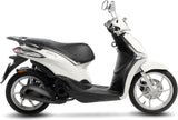 Complete Exhaust System Without Catalytic Converter And Without Sound Certification Sitoplus Steel Black - Leovince Compatible With Piaggio Liberty 50 I Get 3V 4T (2021-2024)