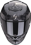 Full-Face Motorcycle Helmet Scorpion Exo Exo-R1 Evo Carbon Air Carbon Fiber Black Onyx Size M