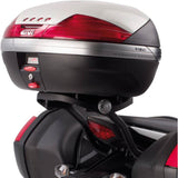 Monolock Black Tech Top Case - 30 Lt Technopolymer - Givi Compatible With Honda Hornet 600 - Abs (2011-2013)