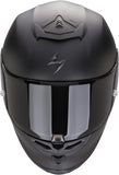 Full-Face Motorcycle Helmet Scorpion Exo Exo-R1 Evo Ii Air Ultra Tct Matt Black Solid Size Xs