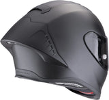 Full-Face Motorcycle Helmet Scorpion Exo Exo-R1 Evo Ii Air Ultra Tct Matt Black Solid Size Xs