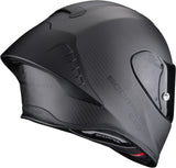 Full-Face Motorcycle Helmet Scorpion Exo Exo-R1 Evo Ii Carbon Air Carbon Fiber Matt Black Solid Size M