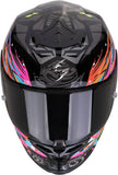 Full-Face Motorcycle Helmet Scorpion Exo Exo-R1 Evo Ii Air Ultra Tct Black Blue Pink Savage Size Xs