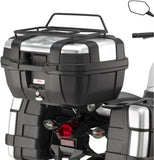Monokey Trekker Lite Gray Top Case - 35 Lt Trekker Lite Technopolymer - Givi Compatible With Honda Nc 750 S - Dct (2014-2015)