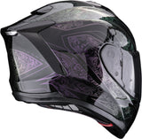 Full-Face Motorcycle Helmet Scorpion Exo Exo-1500 Air Ultra Tct Chameleon Black Fantasy Size L