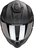 Full-Face Motorcycle Helmet Scorpion Exo Exo-1500 Air Ultra Tct Matt Silver Black Red Dual Size S