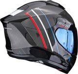 Full-Face Motorcycle Helmet Scorpion Exo Exo-1500 Carbon Air Carbon Fiber Black Red Blue Zity Size Xs