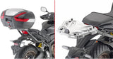 Monolock Black Top Case - 30 Lt C30N Technopolymer - Givi Compatible With Honda Cb 650 R (2019-2020)