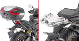 Monokey Trekker Outback Evo Smart Anodized Aluminium Top Case - 42 Lt Trekker Outback Evo Smart Anodized Aluminium - Givi Compatible With Honda Cb 650 R (2019-2020)