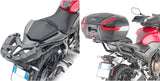 Monokey Trekker Black Aluminium Top Case - 33 Lt Trekker Aluminium - Givi Compatible With Honda Cb 500 F (2019-2023)