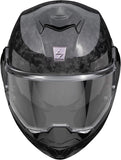 Full-Face Motorcycle Helmet Scorpion Exo Exo-Tech Evo Carbon Carbon Fiber Black Onyx Size S