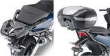 Monolock Alpina Aluminium Top Case - 44 Lt Alpina Aluminium - Givi Compatible With Honda Forza 750 (2021-2024)