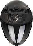 Urban Motorcycle Helmet Scorpion Exo Exo-Z1 Carbon Carbon Fiber Black Solid Size Xxl