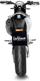 Exhaust Tip With Noise Certification Nero Stainless Steel Carbon Fiber End Cap - Leovince Compatible With Husqvarna 701 Supermoto (2021-2024)