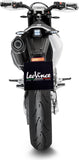 Exhaust Tip With Noise Certification Nero Stainless Steel Carbon Fiber End Cap - Leovince Compatible With Husqvarna 701 Enduro - Lr (2021-2024)