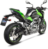 Exhaust Tip With Noise Certification Lv Pro Carbon Fiber Carbon Fiber End Cap - Leovince Compatible With Kawasaki Z 900 (2017-2019)