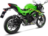 Exhaust Tip With Noise Certification Lv One Evo Carbon Fiber Carbon Fiber End Cap - Leovince Compatible With Kawasaki Ninja 125 (2019-2024)