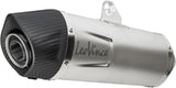 Complete Catalytic Exhaust System With Sound Certification Lv One Evo Stainless Steel Carbon Fiber End Cap - Leovince Compatible With Ktm 690 Smc R (2019-2024)