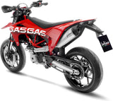 Complete Catalytic Exhaust System With Sound Certification Lv One Evo Stainless Steel Carbon Fiber End Cap - Leovince Compatible With Ktm 690 Smc R (2019-2024)