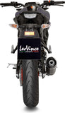 Complete Catalytic Exhaust System With Sound Certification Lv One Evo Carbon Fiber Carbon Fiber End Cap - Leovince Compatible With Yamaha Xsr 125 (2021-2024)
