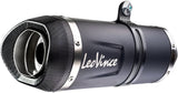 Complete Exhaust System Without Catalytic Converter And Without Sound Certification Lv One Evo Steel Black Carbon Fiber End Cap - Leovince Compatible With Kawasaki Versys 650 (2021-2024)