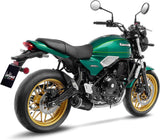 Complete Exhaust System Without Catalytic Converter And Without Sound Certification Lv One Evo Steel Black Carbon Fiber End Cap - Leovince Compatible With Kawasaki Ninja 650 (2021-2026)