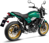 Complete Catalytic Exhaust System With Sound Certification Lv One Evo Stainless Steel Carbon Fiber End Cap - Leovince Compatible With Kawasaki Versys 650 (2021-2024)