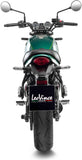 Complete Catalytic Exhaust System With Sound Certification Lv One Evo Carbon Fiber Carbon Fiber End Cap - Leovince Compatible With Kawasaki Ninja 650 (2021-2026)