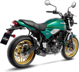 Complete Exhaust System Without Catalytic Converter And Without Sound Certification Lv One Evo Carbon Fiber Carbon Fiber End Cap - Leovince Compatible With Kawasaki Versys 650 (2021-2024)