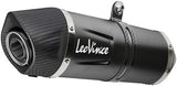 Exhaust Tip With Noise Certification Lv One Evo Steel Black Carbon Fiber End Cap - Leovince Compatible With Beta Rr 125 Motard Lc 4T (2025-2026)