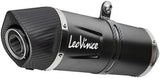 Exhaust Tip Without Sound Certification Lv One Evo Steel Black Carbon Fiber End Cap - Leovince Compatible With Husqvarna Norden 901 (2025-2026)