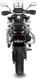 Exhaust Tip With Noise Certification Lv One Evo Stainless Steel Carbon Fiber End Cap - Leovince Compatible With Cfmoto 800 Mt Touring (2022-2024)