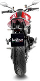 Exhaust Tip With Noise Certification Lv Pro Stainless Steel Carbon Fiber End Cap - Leovince Compatible With Ducati Monster 937 (2021-2024)