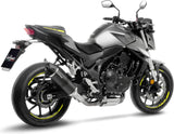 Exhaust Tip Without Sound Certification Lv One Evo Carbon Fiber Carbon Fiber End Cap - Leovince Compatible With Honda Cb 750 Hornet (2023-2024)