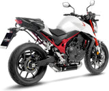 Complete Exhaust System Without Catalytic Converter And Without Sound Certification Lv Race Stainless Steel - Leovince Compatible With Honda Cb 750 Hornet (2023-2024)