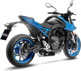 Complete Exhaust System Without Catalytic Converter And Without Sound Certification Lv Race Stainless Steel - Leovince Compatible With Suzuki Gsx 8S (2023-2024)