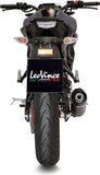 Complete Exhaust System Without Catalytic Converter And Without Sound Certification Lv One Evo Carbon Fiber Carbon Fiber End Cap - Leovince Compatible With Yamaha Xsr 125 (2025-2026)