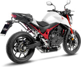 Complete Exhaust System Without Catalytic Converter And Without Sound Certification Lv Race Stainless Steel - Leovince Compatible With Honda Cb 750 Hornet (2025-2026)