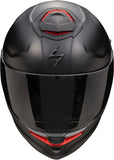 Full-Face Motorcycle Helmet Scorpion Exo Exo-Gt Sp Air Ultra Tct Matt Black Red Solid Size Xs