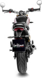 Exhaust Tip Without Sound Certification Gp One Stainless Steel Stainless Steel End Cap - Leovince Compatible With Triumph Scrambler 400 X (2024-2026)