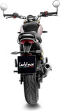 Exhaust Tip With Noise Certification Gp One Stainless Steel Stainless Steel End Cap - Leovince Compatible With Triumph Speed 400 (2024-2026)