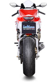 Exhaust Tip Without Sound Certification Lv-10 Steel Black Stainless Steel End Cap - Leovince Compatible With Honda Cbr 1000 Rr Fireblade (2017-2019)