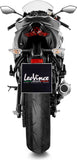 Exhaust Tip Without Sound Certification Lv-10 Steel Black Stainless Steel End Cap - Leovince Compatible With Kawasaki Zx 6R Ninja (2019-2020)