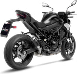 Exhaust Tip With Noise Certification Lv-10 Steel Black Stainless Steel End Cap - Leovince Compatible With Kawasaki Z 900 A2 (2025-2026)