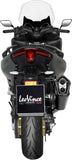 Complete Catalytic Exhaust System With Sound Certification Lv-12 Steel Black Carbon Fiber End Cap - Leovince Compatible With Yamaha Xp 560 T-Max Tech Max (2020-2024)