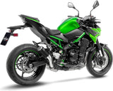 Exhaust Tip With Noise Certification Lv Corsa S Steel Black Stainless Steel End Cap - Leovince Compatible With Kawasaki Z 900 (2017-2019)